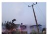 FIRE OUTBREAK: Properties Worth Millions of Naira Destroyed as Raging Fire Erupts in Ozoro