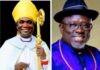 Oborevwori Congratulates Odutemu on Re-election as Archbishop of Bendel Province