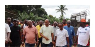 Rep Ukodhiko Inspects Ongoing Water Reticulation Project in Otor-Owhe Community