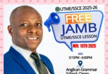 EDUCATION: Engr. Ashakah Resumes Second Edition of Free UTME, SSCE Sessions in Ozoro