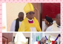 Primate, Church of Nigeria Ang. Communion, Most Revd. Ndukuba Inaugurates Ozoro Diocese, Enthrones Rt. Revd. Idume as Pioneer Bishop