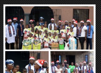 Elomaz Foundation gifts foodstuffs, toiletries to orphanage homes in Delta