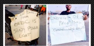 Ozoro Youth Assembly Stages Peaceful Protest Over Electricity Blackout