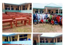Chief Ogodo Donates 120 Chairs to Enhwe Comprehensive High School