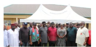 Sen. Onowakpor Commends Isoko South APC Peaceful Conduct of Ward Congresses as Magege Inaugurates LG Consensus Executive Members