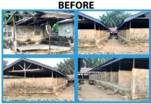 Delta Lands Commissioner Renovates Market, Builds School Pavilion in Igbide Community