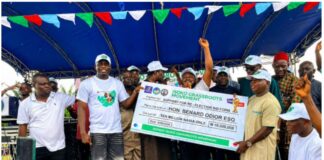 IGM Backs Odior with N10m, Endorses Tinubu, Oborevwori, Ukodhiko for Second Term