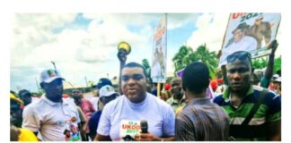 Engr. Ogba Rally Support for Governor Oborevwori Re-election Bid
