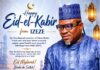 EID-EL KABIR: Izeze Salutes Muslims, Prays for Peace, Unity