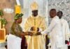 Onyesom, Wife Receive Distinguished Benefactor Award at St. Theresa Catholic Church Dedication