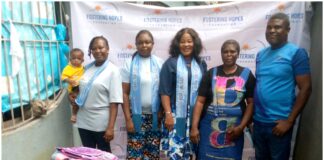 FHF Celebrates 2nd Anniversary With Orphans at Ilogbo Orphanage Home in Ughelli, Donate Food Items, School Bags